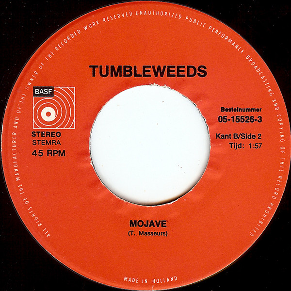 Cover zu The Tumbleweeds - Somewhere Between | 1975 | Vinyl | Rock, Folk, World, & Country | Netherlands