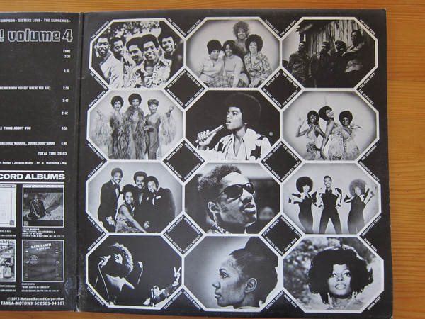 Cover zu Various - Tamla-Motown Is Hot, Hot, Hot! Volume 4 | 1973 | Vinyl | Funk / Soul | Netherlands