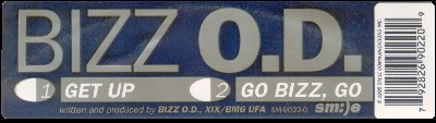 Cover zu Bizz O.D. - Get Up / Go Bizz, Go | 1995 | Vinyl | Electronic | US Schallplatten Ankauf