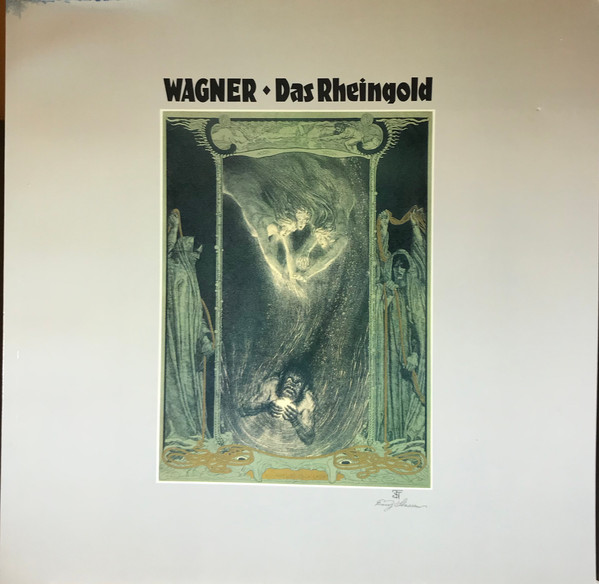 Cover zu Richard Wagner - Theo Adam, Siegmund Nimsgern, Peter Schreier, Roland Bracht, Matti Salminen (2), Christian Vogel (3), Eberhard Büchner, Karl-Heinz Stryczek, Yvonne Minton, Lucia Popp, Uta Priew, Hanna Schwarz, Marita Napier, Ortrun Wenkel, Staatskapelle - Das Rheingold | 1980 | Vinyl | Classical | Germany Schallplatten Ankauf