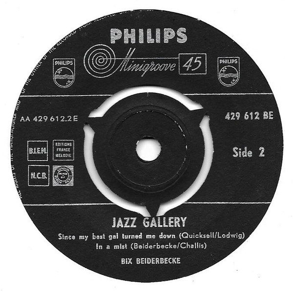Cover zu Bix Beiderbecke - Jazz Gallery | 1960 | Vinyl | Jazz, Classical | Netherlands