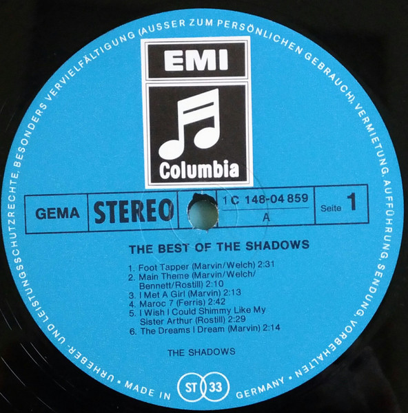 Cover zu The Shadows - The Best Of The Shadows | Vinyl | Rock, Pop | Germany Schallplatten Ankauf