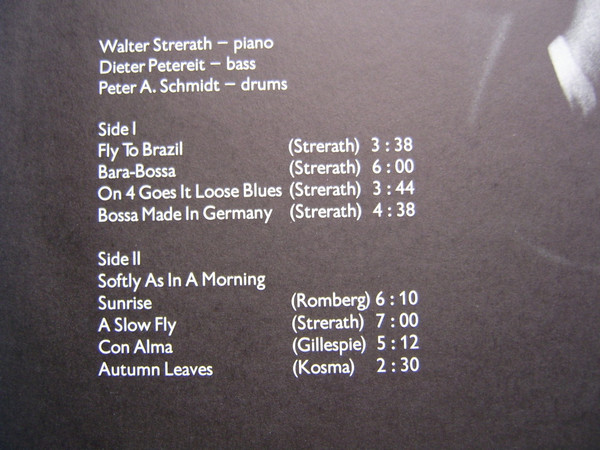 Cover zu Walter Strerath Trio - Fly To Brazil | 1975 | Vinyl | Jazz, Latin | Germany
