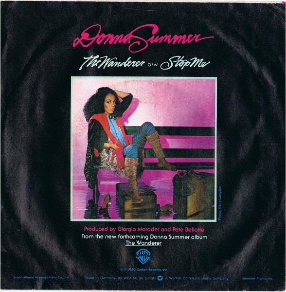 Cover zu Donna Summer - The Wanderer | 1980 | Vinyl | Electronic, Rock, Funk / Soul | Germany