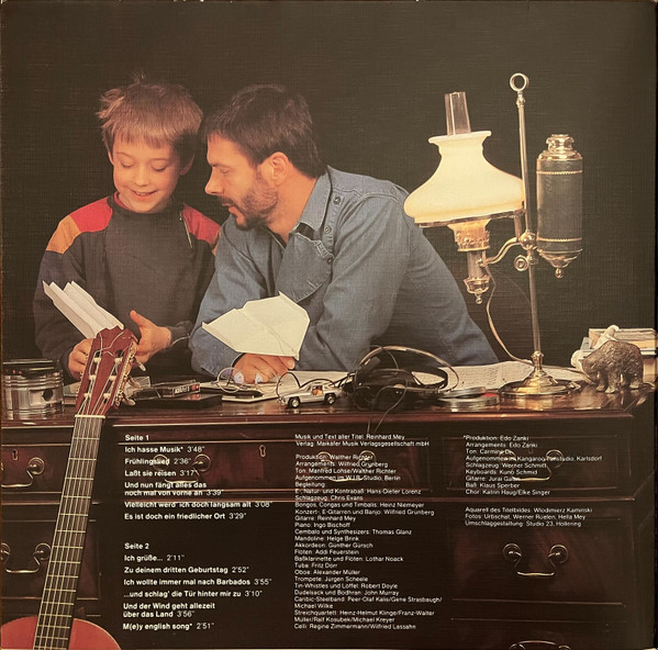 Cover zu Reinhard Mey - Hergestellt In Berlin | 1985 | Vinyl | Folk, World, & Country | Germany Schallplatten Ankauf