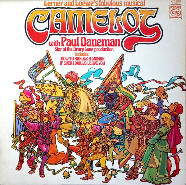 Bild Lerner & Loewe, Paul Daneman, The Alyn Ainsworth Orchestra – Camelot With Paul Daneman | Vinyl, LP, Reissue | Stage & Screen | UK Schallplatten Ankauf
