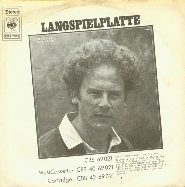 Cover zu Art Garfunkel - I Shall Sing | 1973 | Vinyl | Rock | Germany