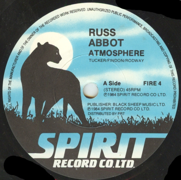 Cover zu Russ Abbot - Atmosphere | 1984 | Vinyl | Electronic, Pop | UK