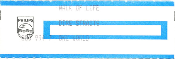 Cover zu Dire Straits - Walk Of Life | 1985 | Vinyl, 7