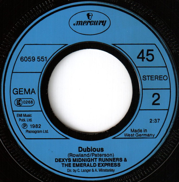 Cover zu Dexys Midnight Runners & The Emerald Express - Come On Eileen | 1982 | Vinyl | Rock, Pop, Folk, World, & Country | Germany