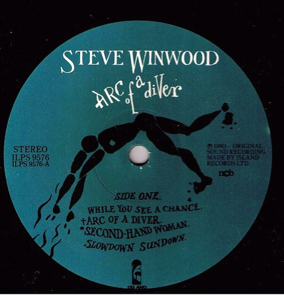 Cover zu Steve Winwood - Arc Of A Diver | 1980 | Vinyl | Rock | Scandinavia Schallplatten Ankauf