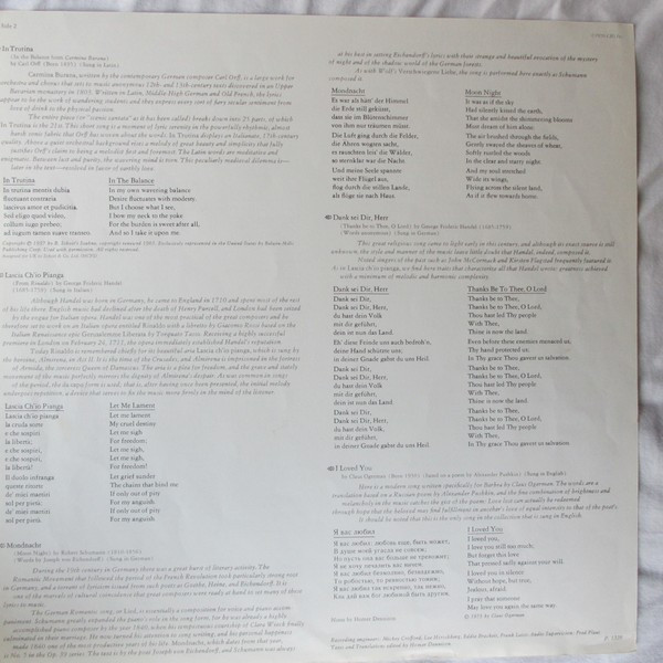 Cover zu Barbra Streisand - Classical ... Barbra | 1976 | Vinyl | Pop, Classical | UK