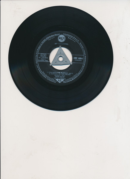 Cover zu Artie Shaw And His Orchestra - My Concerto | 1955 | Vinyl | Blues | Germany