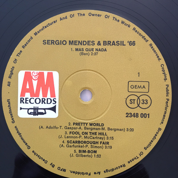 Cover zu Sérgio Mendes & Brasil '66 - Sergio Mendes & Brasil 66 | Vinyl | Jazz, Latin | Germany