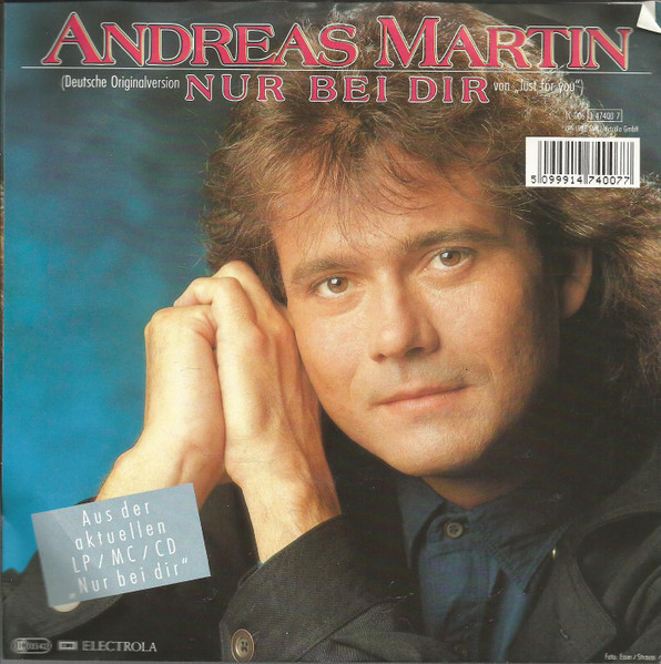 Cover zu Andreas Martin (2) - Nur Bei Dir | 1988 | Vinyl | Pop | Germany Schallplatten Ankauf