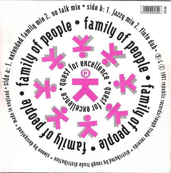 Cover zu Quest For Excellence - Family Of People | 1991 | Vinyl | Hip Hop | UK