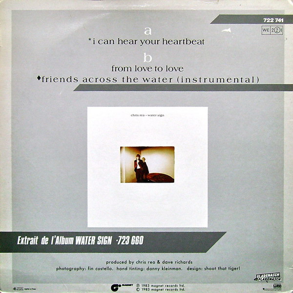 Cover zu Chris Rea - I Can Hear Your Heartbeat | 1983 | Vinyl | Rock | France Schallplatten Ankauf