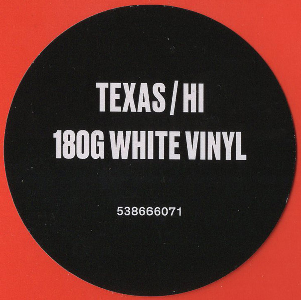 Cover zu Texas - Hi | 2021 | Vinyl | Rock, Pop | Europe