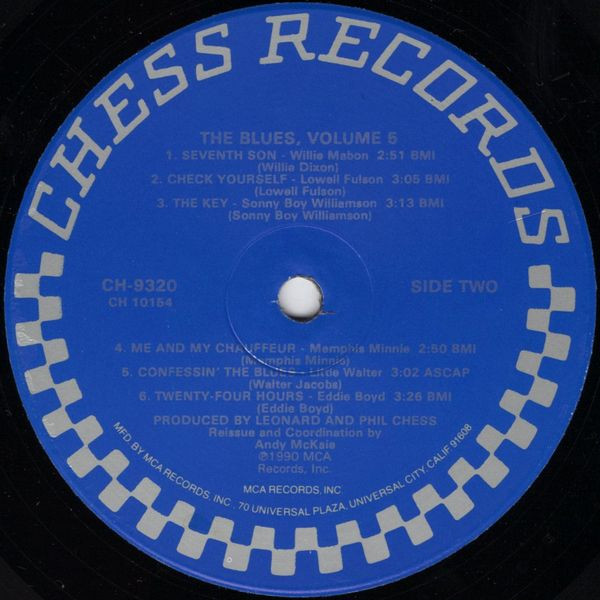 Cover zu Various - The Blues Volume 5 | 1990 | Vinyl | Blues | US