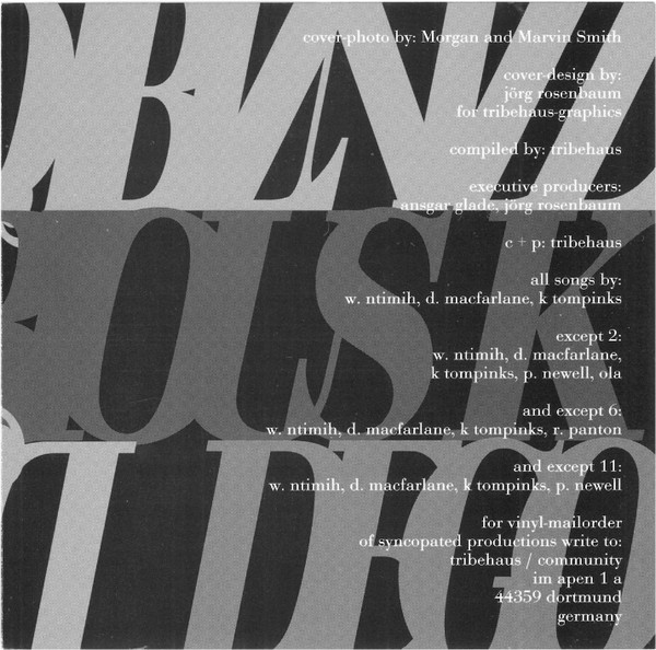 Cover zu Syncopated Productions - A Collection Of Payday-Recordings: Volume One | 1994 | Vinyl | Hip Hop | Germany Schallplatten Ankauf