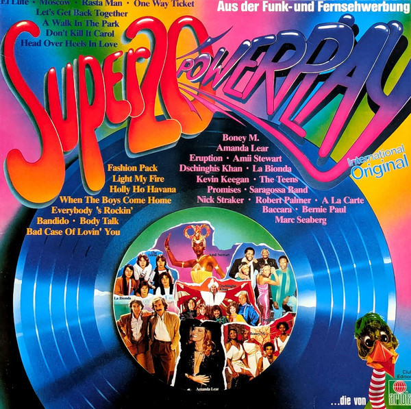 Cover zu Various - Super 20 Powerplay | 1979 | Vinyl | Electronic, Rock, Funk / Soul, Pop | Germany