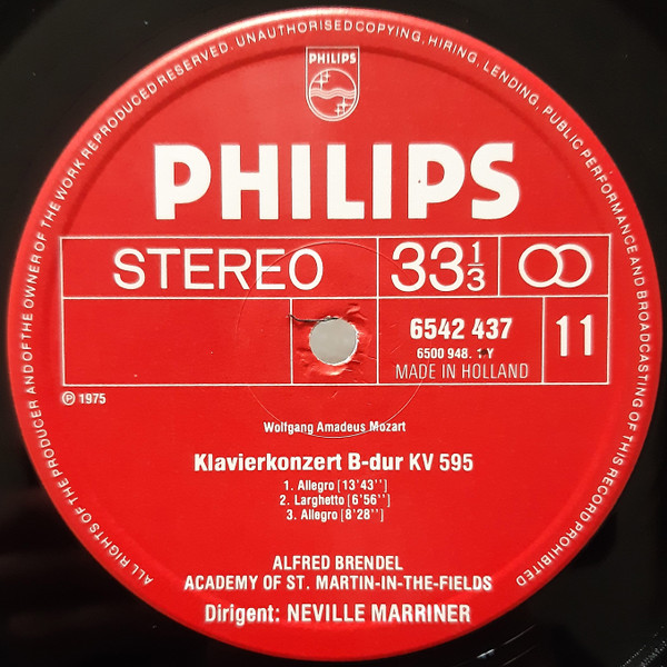 Cover zu Alfred Brendel, Wolfgang Amadeus Mozart, The Academy Of St. Martin-in-the-Fields, Sir Neville Marriner - 13 Klavierkonzerte = Piano Concertos = Concertos Pour Piano | 1979 | Classical