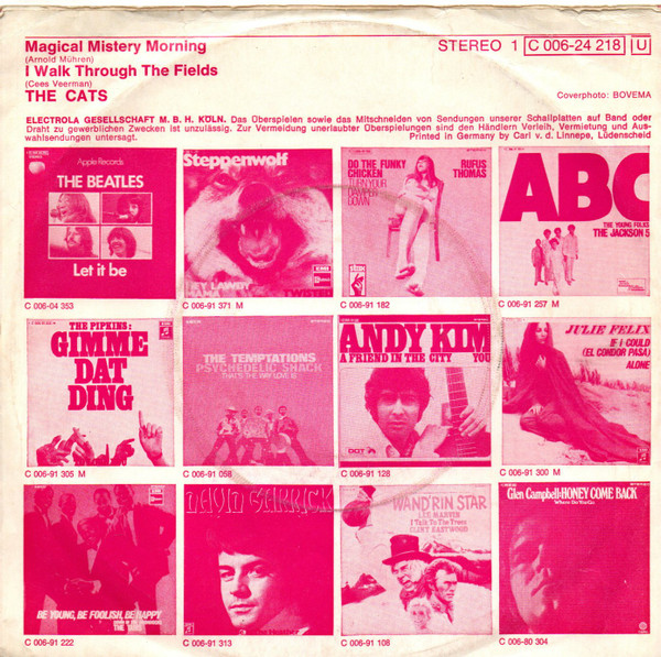 Cover zu The Cats - Magical Mystery Morning | 1970 | Vinyl | Rock | Germany