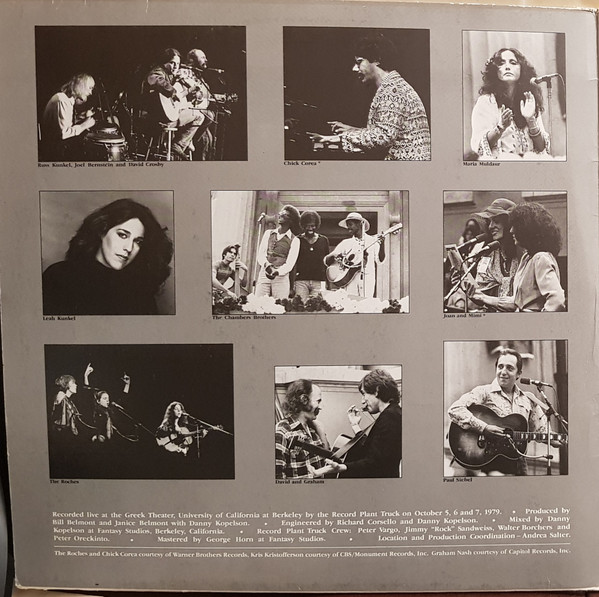 Cover zu Various - The Bread And Roses Festival Of Music | 1981 | Vinyl | Jazz, Pop, Folk, World, & Country | Germany Schallplatten Ankauf