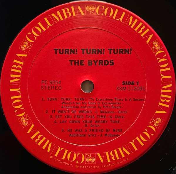 Cover zu The Byrds - Turn! Turn! Turn! | Vinyl, LP, Album, Reissue | Rock, Folk, World, & Country | US