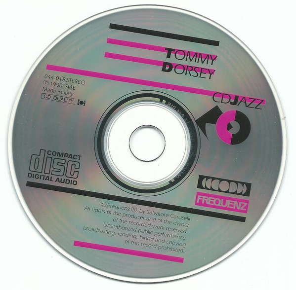 Cover zu Tommy Dorsey - Tommy Dorsey (21 Top Tracks) | 1990 | Vinyl | Jazz | Italy
