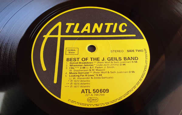 Cover zu The J. Geils Band - Best Of The J. Geils Band | Vinyl | Rock | Germany