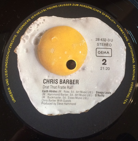 Cover zu Chris Barber - Drat That Fratle Rat! | 1973 | Vinyl | Jazz, Blues | Germany