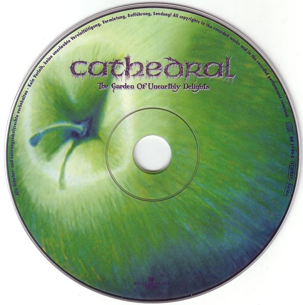 Cover zu Cathedral - The Garden Of Unearthly Delights | 2005 | CD, Album, Limited Edition | Rock | Germany