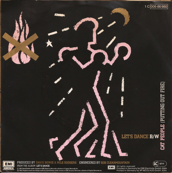 Cover zu David Bowie - Let's Dance | 1983 | Vinyl, 7