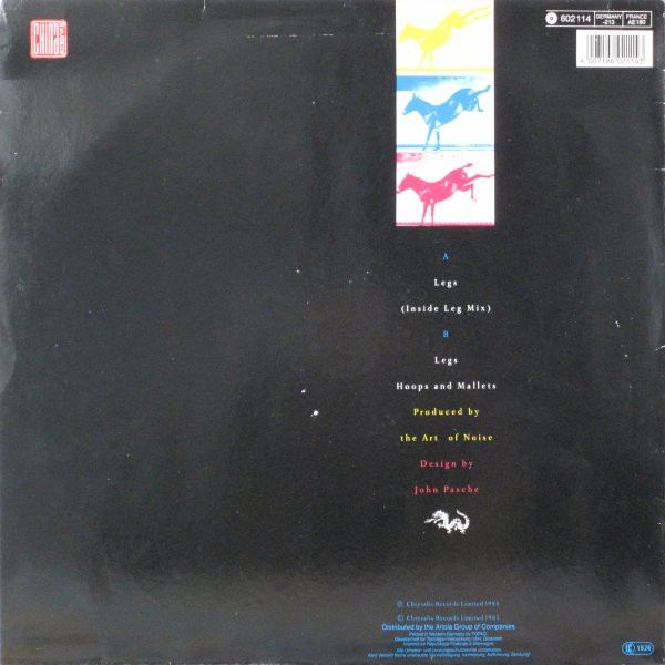 Cover zu The Art Of Noise - Legs | 1985 | Vinyl | Electronic | Europe Schallplatten Ankauf