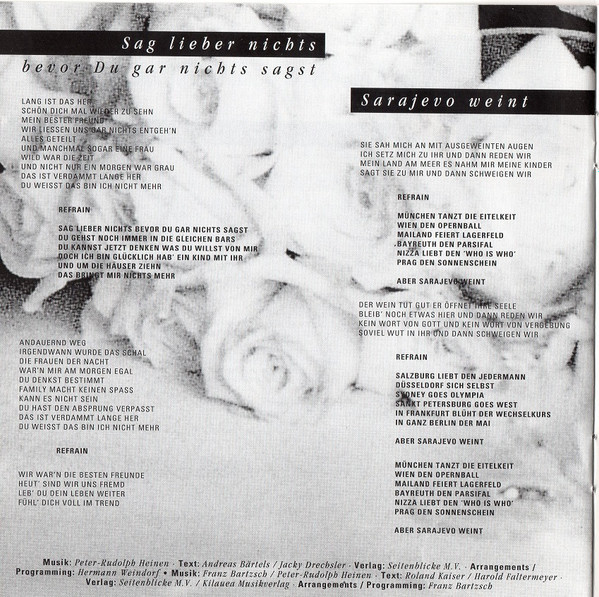Cover zu Roland Kaiser - Heute Und Hier | 1995 | Vinyl | Pop | Germany
