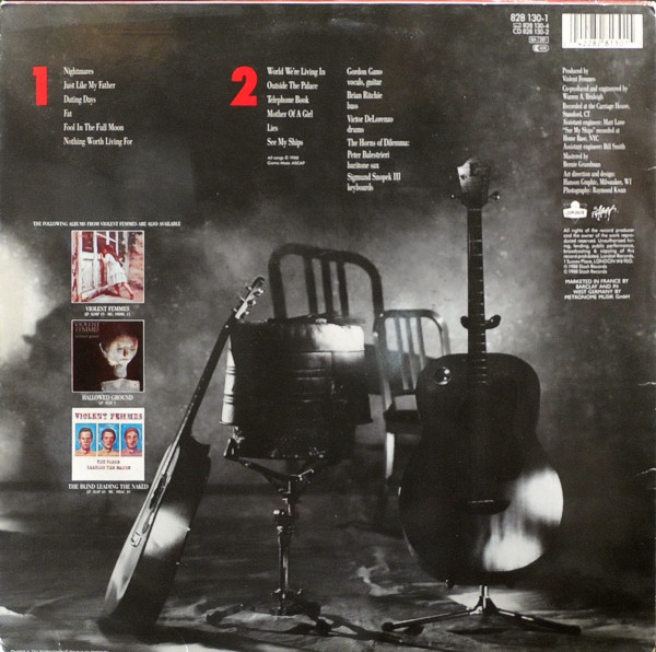 Cover zu Violent Femmes - 3 | 1988 | Vinyl | Rock | Europe