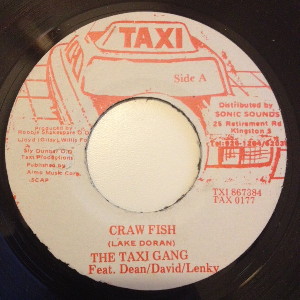 Cover zu The Taxi Gang - Craw Fish | Vinyl | Reggae | Jamaica Schallplatten Ankauf