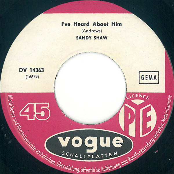 Cover zu Sandie Shaw - Long Live Love | 1965 | Vinyl | Pop | Germany
