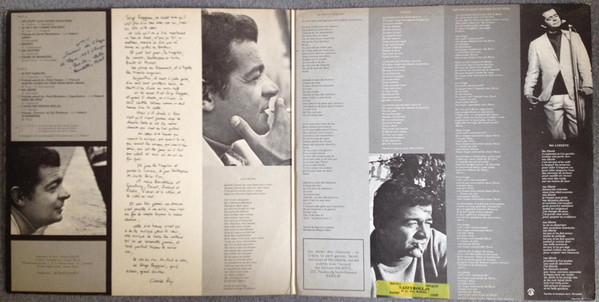 Cover zu Serge Reggiani - Album N° 2 - Bobino | 1967 | Vinyl | Pop | France