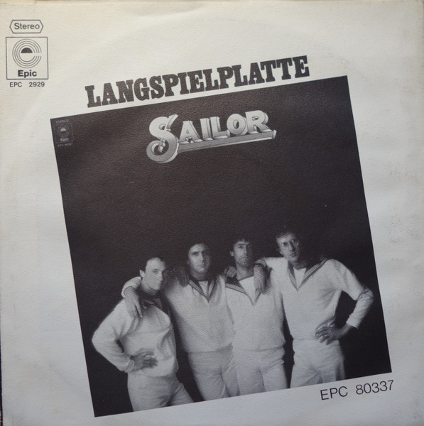 Cover zu Sailor - Blue Desert | 1975 | Vinyl | Pop | Germany Schallplatten Ankauf