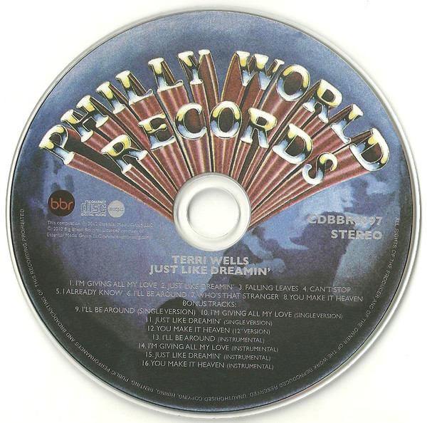 Cover zu Terri Wells - Just Like Dreamin' | 2012 | Vinyl | Funk / Soul | UK Schallplatten Ankauf