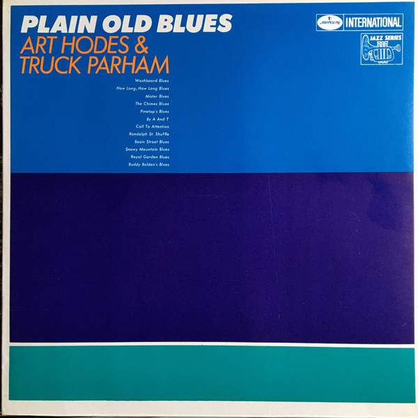 Cover zu Art Hodes & Truck Parham - Plain Old Blues | Vinyl | Jazz | UK Schallplatten Ankauf