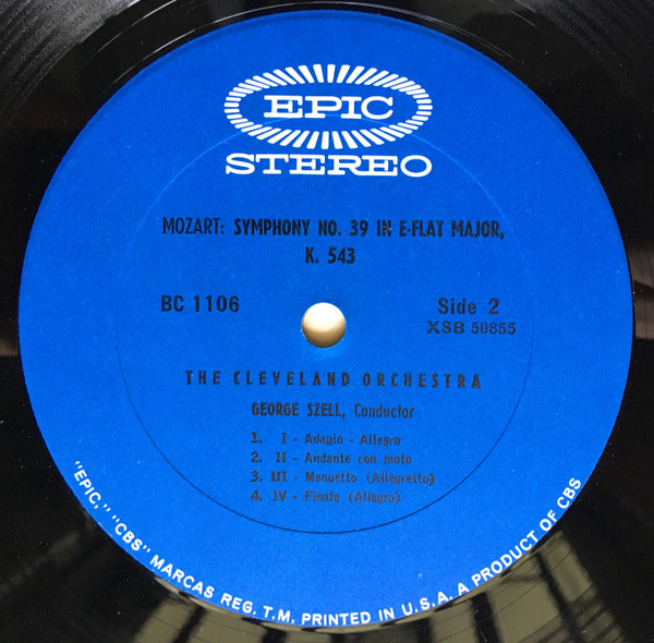 Cover zu Wolfgang Amadeus Mozart - George Szell, The Cleveland Orchestra - Symphony No. 35 In D Major, K. 385,