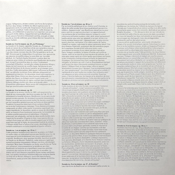 Cover zu Arthur Grumiaux, Clara Haskil, Ludwig van Beethoven - Sämtliche Sonaten Für Klavier Und Violine | 1974 | Vinyl | Classical | Europe