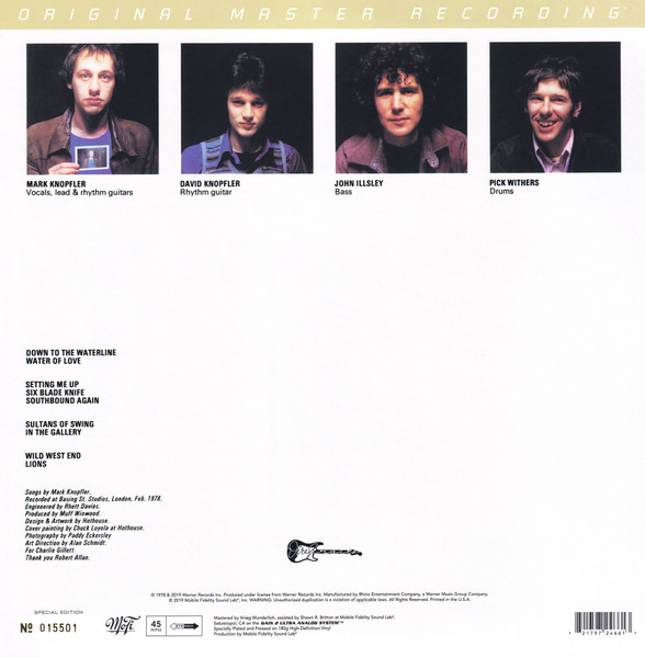 Cover zu Dire Straits - Dire Straits | 2019 | Vinyl, 12