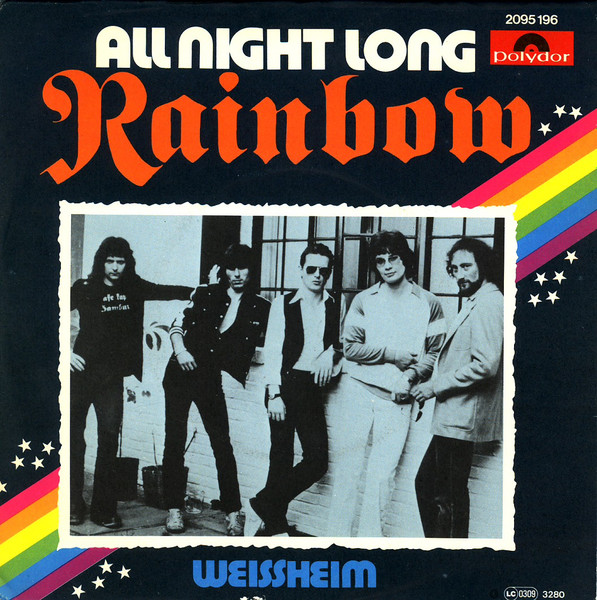 Cover zu Rainbow - All Night Long | 1980 | Vinyl | Rock | Germany Schallplatten Ankauf