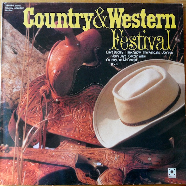 Cover zu Various - Country & Western Festival | 1981 | Vinyl | Folk, World, & Country | Germany Schallplatten Ankauf