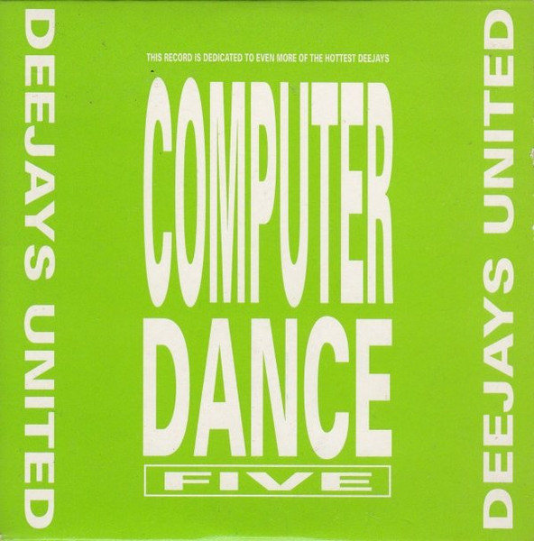Cover zu Deejays United - Computer Dance Five | 1991 | Vinyl | Electronic | Germany Schallplatten Ankauf