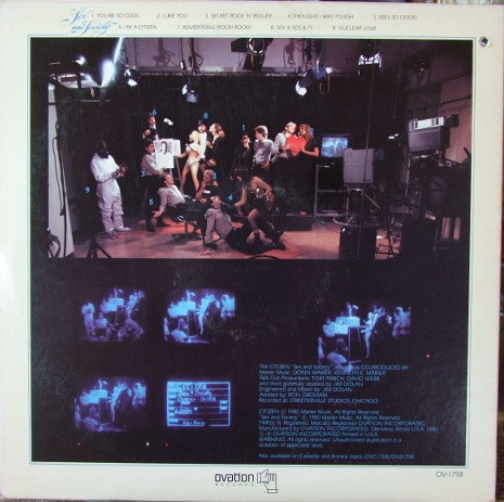 Cover zu Citizen (14) - Sex And Society | 1980 | Vinyl | Rock, Pop | US Schallplatten Ankauf